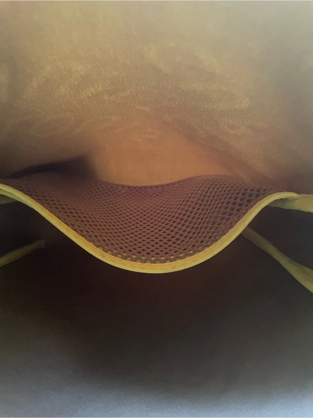 Louis Vuitton Yellow Crossbody Sling Bag
